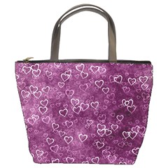 Heart pattern Bucket Bags