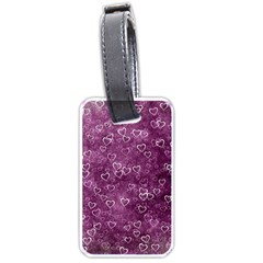 Heart pattern Luggage Tags (One Side) 