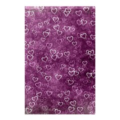 Heart pattern Shower Curtain 48  x 72  (Small) 