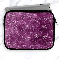 Heart pattern Apple iPad 2/3/4 Zipper Cases