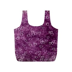 Heart pattern Full Print Recycle Bags (S) 