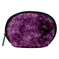 Heart pattern Accessory Pouches (Medium) 