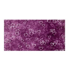 Heart pattern Satin Wrap