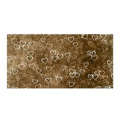 Heart Pattern Satin Wrap