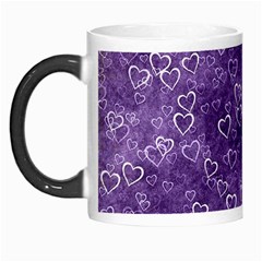 Heart Pattern Morph Mugs by ValentinaDesign