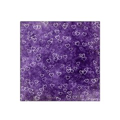 Heart Pattern Satin Bandana Scarf