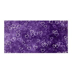 Heart Pattern Satin Wrap by ValentinaDesign