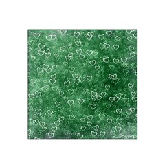 Heart Pattern Satin Bandana Scarf