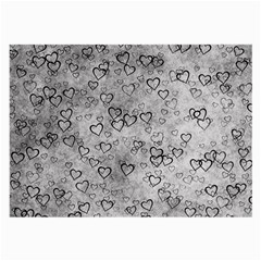 Heart Pattern Large Glasses Cloth (2-side) by ValentinaDesign