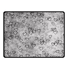 Heart Pattern Fleece Blanket (small) by ValentinaDesign