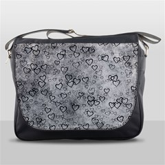 Heart Pattern Messenger Bags by ValentinaDesign