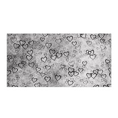 Heart Pattern Satin Wrap by ValentinaDesign