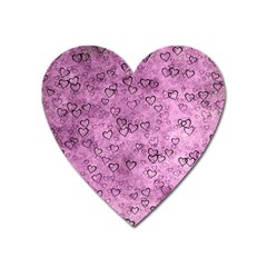 Heart Pattern Heart Magnet