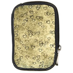 Heart Pattern Compact Camera Cases by ValentinaDesign