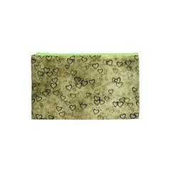 Heart Pattern Cosmetic Bag (xs) by ValentinaDesign