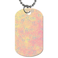 Heart Pattern Dog Tag (two Sides) by ValentinaDesign