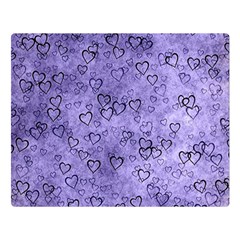 Heart Pattern Double Sided Flano Blanket (large)  by ValentinaDesign