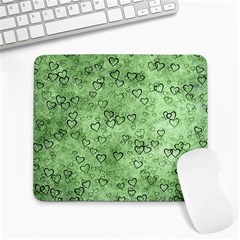 Heart Pattern Large Mousepads by ValentinaDesign