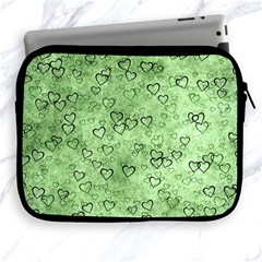 Heart Pattern Apple Ipad 2/3/4 Zipper Cases by ValentinaDesign