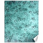 Heart pattern Canvas 16  x 20   15.75 x19.29  Canvas - 1