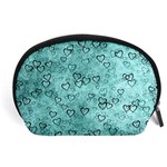 Heart pattern Accessory Pouches (Large)  Front