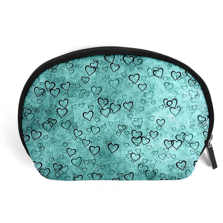 Heart pattern Accessory Pouches (Large) 