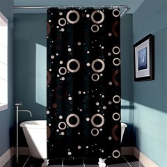 70s Pattern Shower Curtain 36  X 72  (stall)  by ValentinaDesign