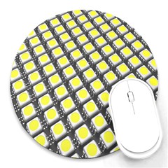 Wafer Size Figure Round Mousepads by Mariart