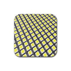 Wafer Size Figure Rubber Coaster (square) 