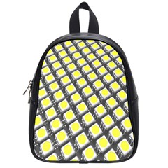 Wafer Size Figure School Bag (small) by Mariart