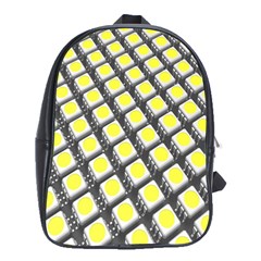 Wafer Size Figure School Bag (xl) by Mariart