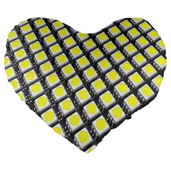 Wafer Size Figure Large 19  Premium Heart Shape Cushions by Mariart