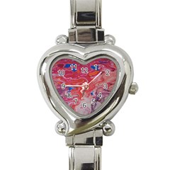 Pink Img 1732 Heart Italian Charm Watch