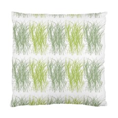 Weeds Grass Green Yellow Leaf Standard Cushion Case (one Side) by Mariart