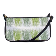 Weeds Grass Green Yellow Leaf Shoulder Clutch Bags