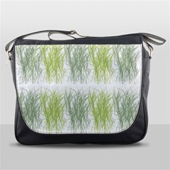 Weeds Grass Green Yellow Leaf Messenger Bags