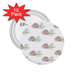 Pinecone Pattern 2 25  Buttons (10 Pack)  by Mariart