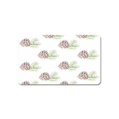 Pinecone Pattern Magnet (name Card)