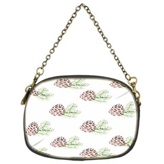 Pinecone Pattern Chain Purses (two Sides)  by Mariart