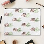 Pinecone Pattern Cosmetic Bag (XL) Front