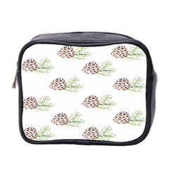 Pinecone Pattern Mini Toiletries Bag 2-side by Mariart