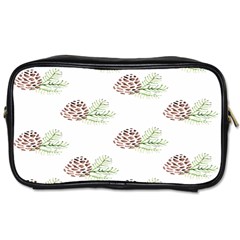 Pinecone Pattern Toiletries Bags by Mariart