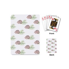 Pinecone Pattern Playing Cards (mini) 