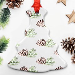 Pinecone Pattern Christmas Tree Ornament (two Sides)