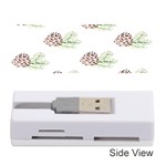 Pinecone Pattern Memory Card Reader (Stick)  Front