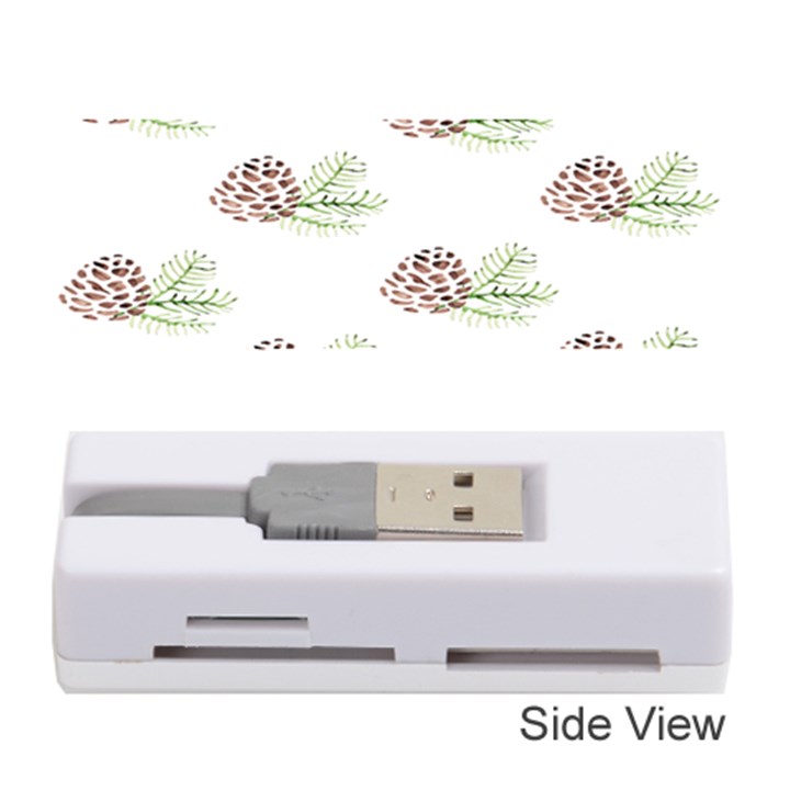 Pinecone Pattern Memory Card Reader (Stick) 