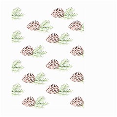 Pinecone Pattern Large Garden Flag (two Sides) by Mariart