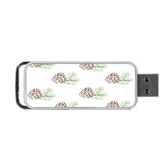 Pinecone Pattern Portable Usb Flash (one Side) by Mariart