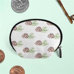 Pinecone Pattern Accessory Pouches (small)  by Mariart