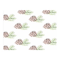 Pinecone Pattern Double Sided Flano Blanket (mini)  by Mariart